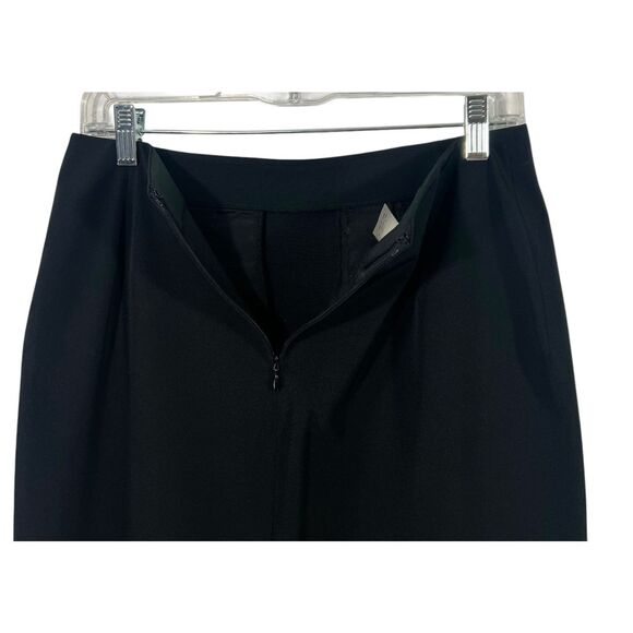 Gianni Versace Classic Back Zipper Pencil Midi Skirt Black Size 8-10 Medium - Picture 7 of 13